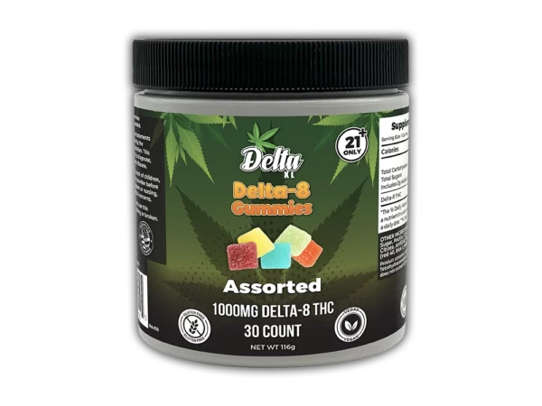DeltaXL | Delta 8 THC Gummy Squares 500mg - 1000mg