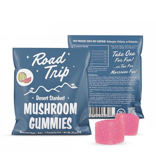 Desert Stardust Magic Mushroom Gummies – Watermelon – Road Trip