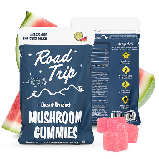 Desert Stardust Magic Mushroom Gummies – Watermelon – Road Trip