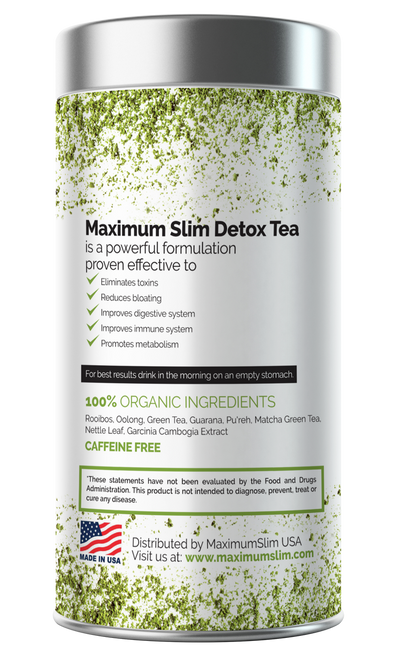 Maximum Slim ORGANIC DETOX Tea Best Sales Price - Edibles
