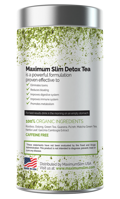 Maximum Slim ORGANIC DETOX Tea Best Sales Price - Edibles