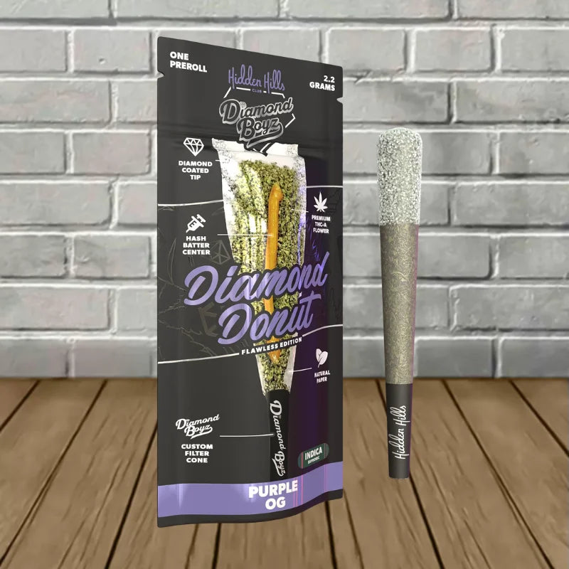 Hidden Hills 2.2g THCa Diamond Donut Preroll