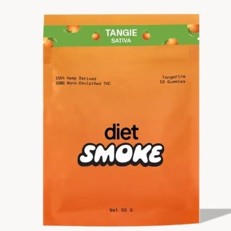 Diet Smoke Rapid Release Tangerine Gummies