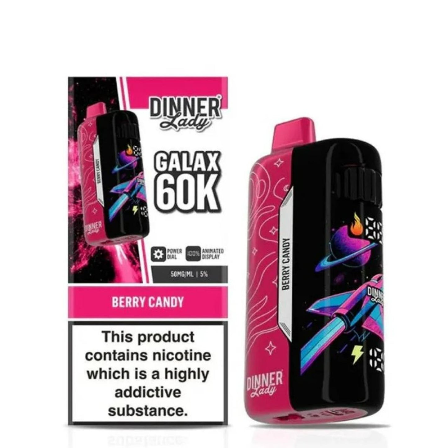 Dinner Lady Galax Disposable (60000 Puffs)