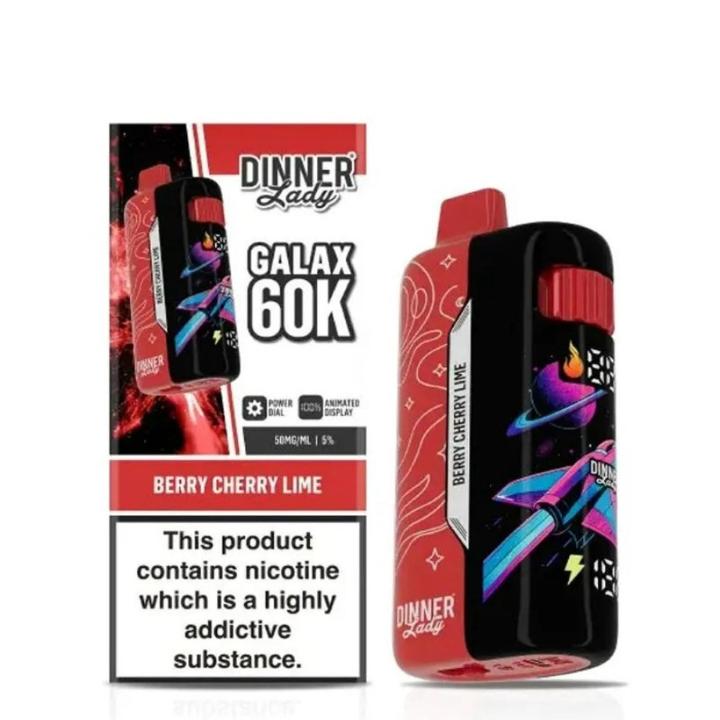 Dinner Lady Galax Disposable (60000 Puffs)