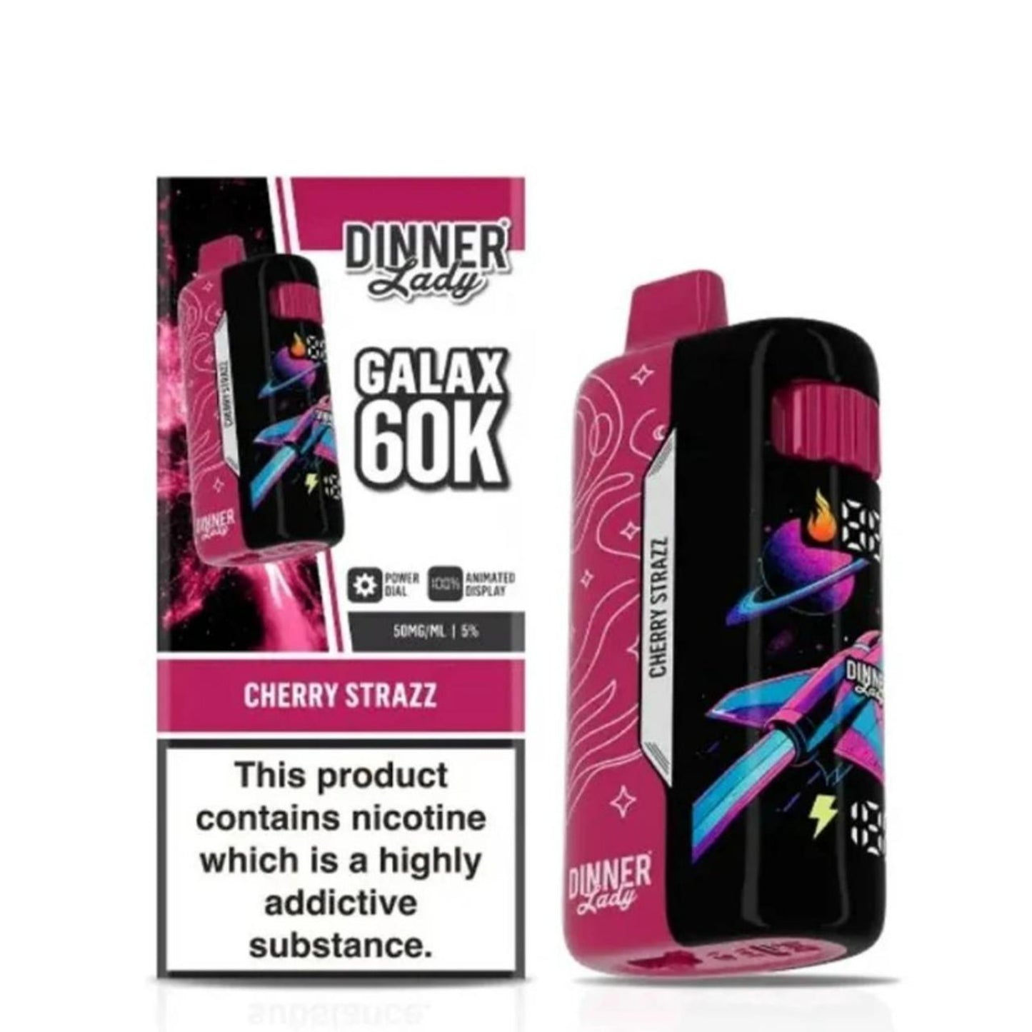 Dinner Lady Galax Disposable (60000 Puffs)