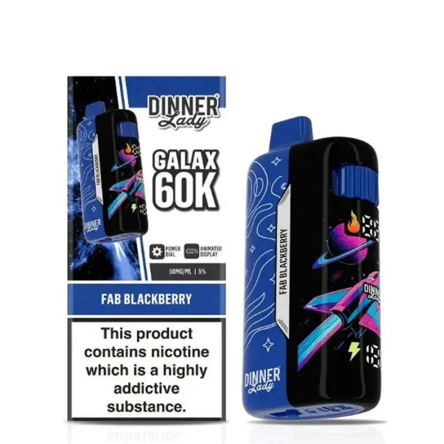 Dinner Lady Galax Disposable (60000 Puffs)