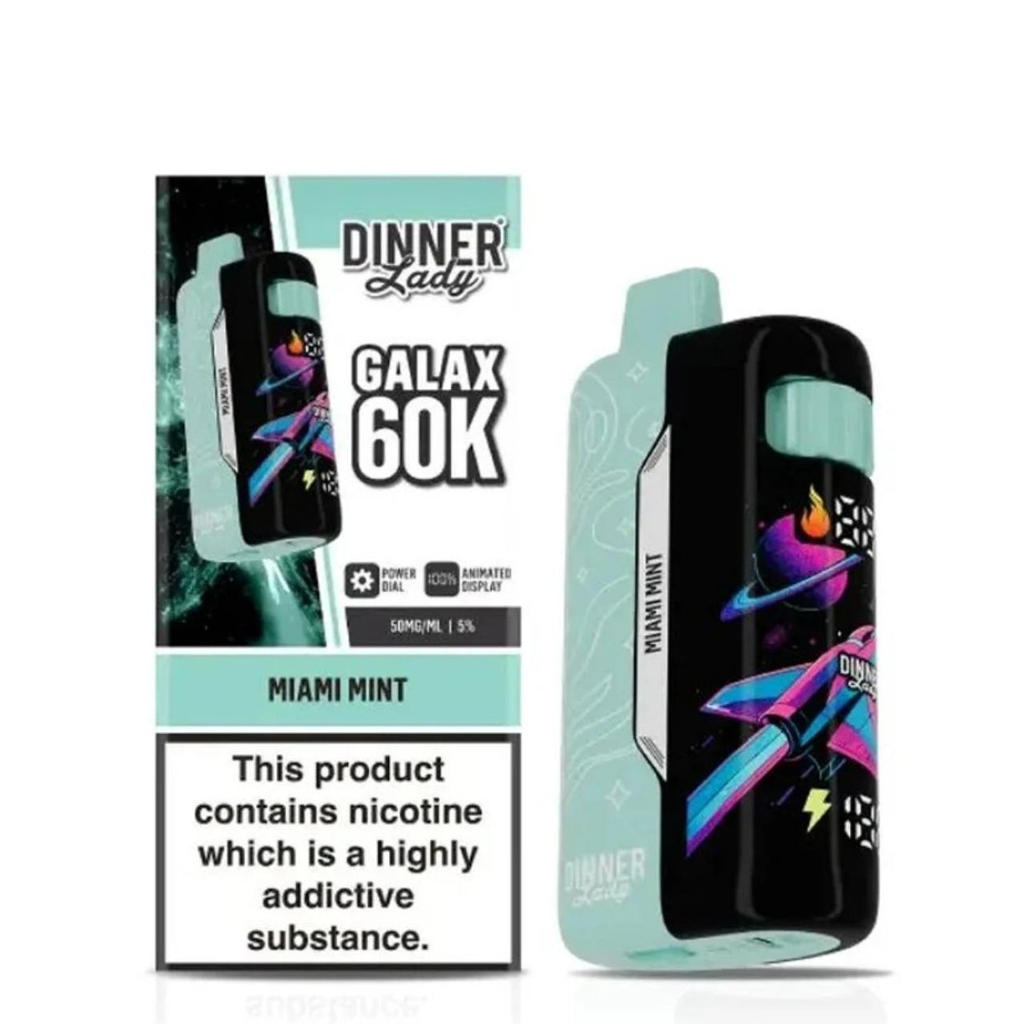 Dinner Lady Galax Disposable (60000 Puffs)
