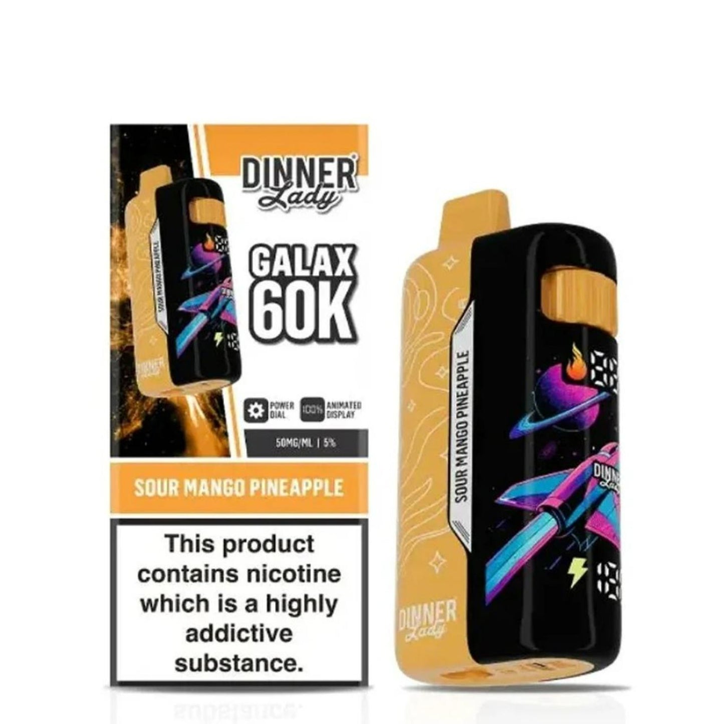Dinner Lady Galax Disposable (60000 Puffs)