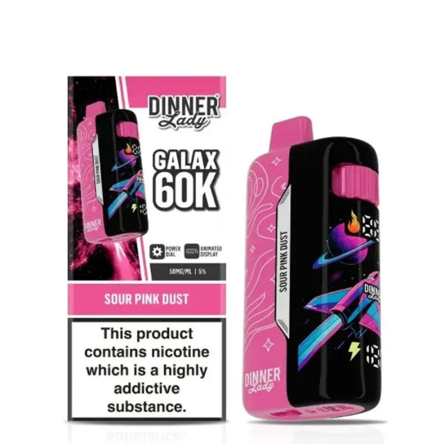 Dinner Lady Galax Disposable (60000 Puffs)