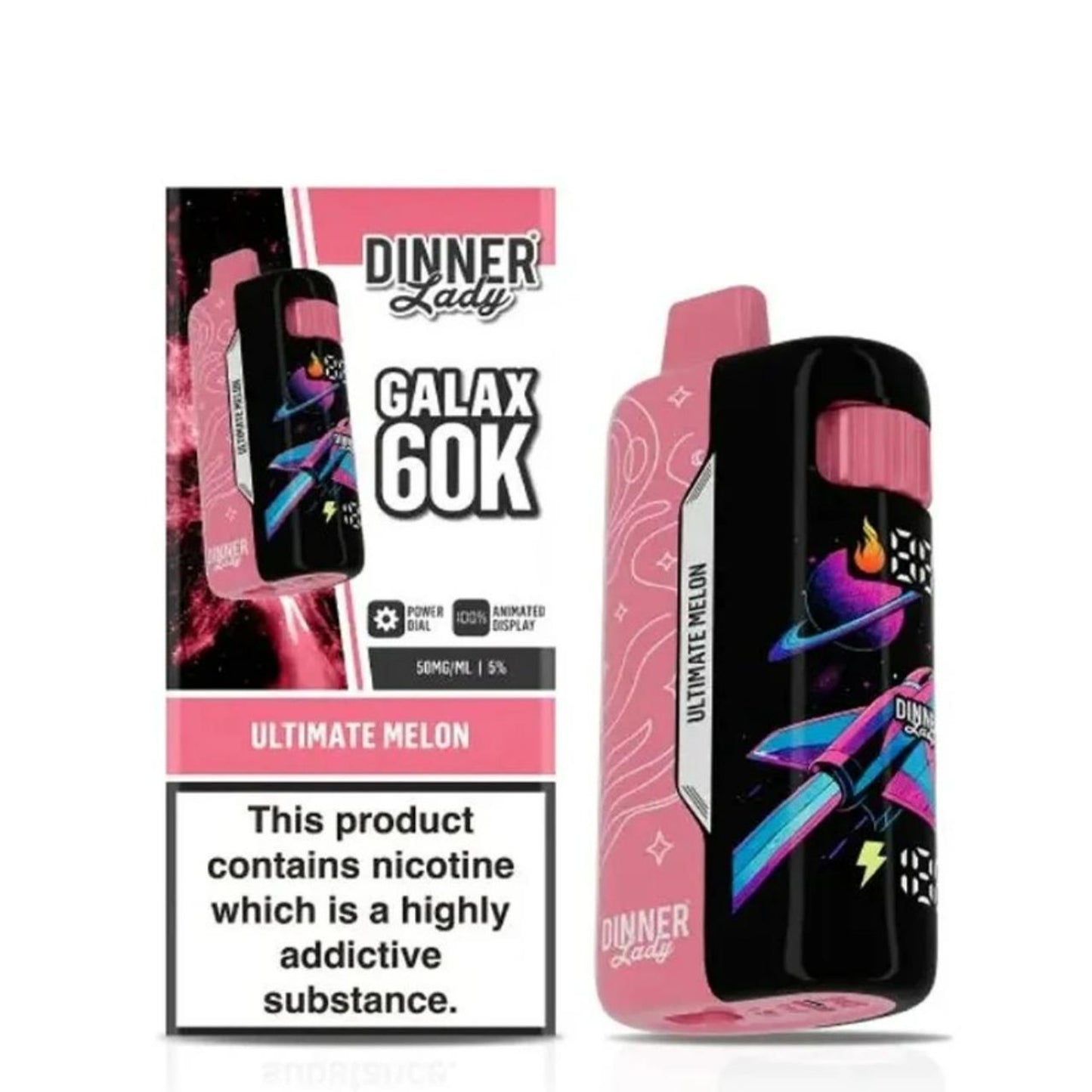 Dinner Lady Galax Disposable (60000 Puffs)
