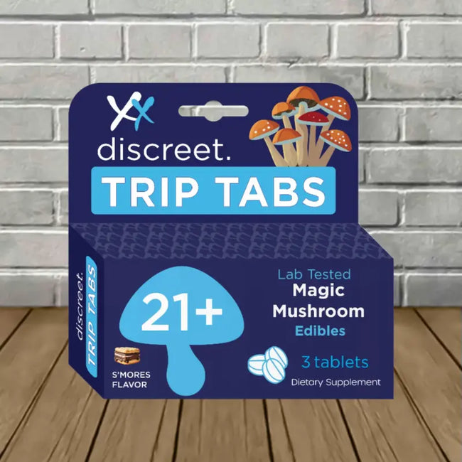 Discreet Trip Tabs Premium Magic Mushroom Tablets