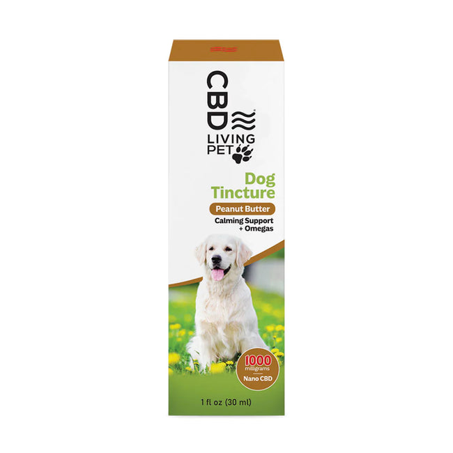 CBD Living | CBD Dog Tincture 150mg - 1000mg Best Sales Price - Pet CBD