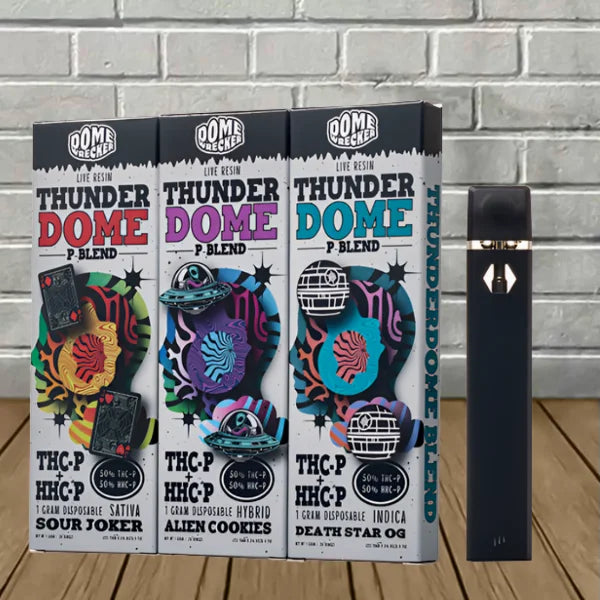 Domewrecker Live Resin Thunderdome P-Blend Disposable 1g