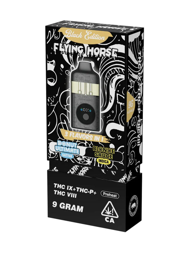Donut Ultimate | Blonde Sauce Flying Horse Black Edition Disposable 9G
