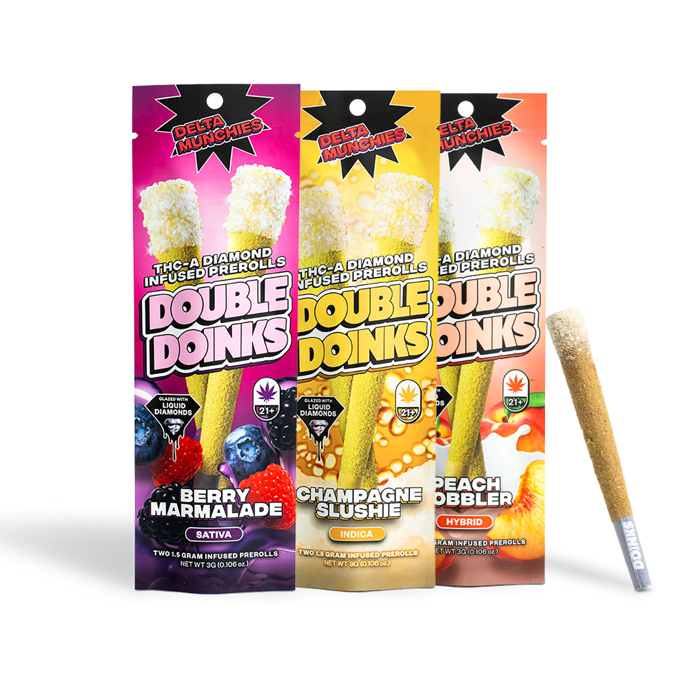 Delta Munchies 12g “Lets Blow This Joint” THCA Preroll Bundle