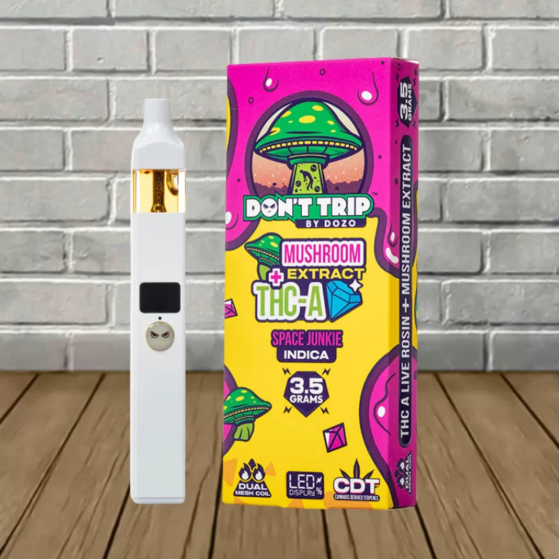 Dozo Don’t Trip Mushroom Extract + THCa Disposable 3.5g