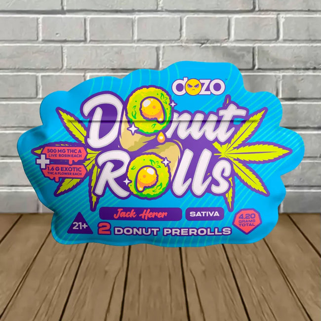 Dozo Donut Rolls THCa Pre-Rolls 2pk