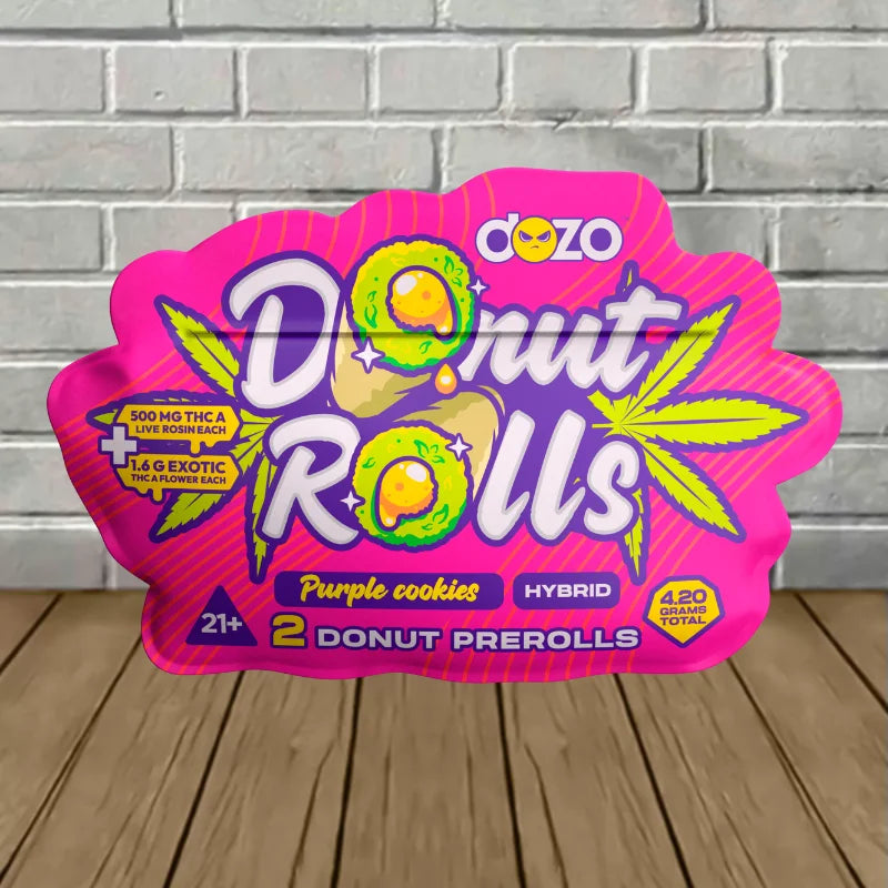 Dozo Donut Rolls THCa Pre-Rolls 2pk