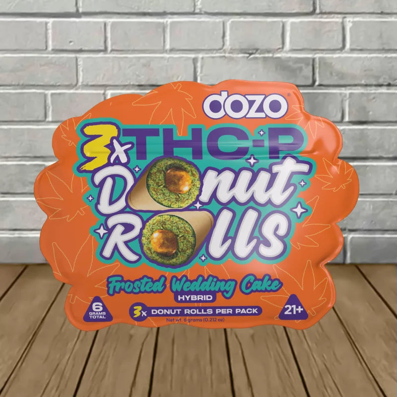 Dozo THCp Donut Rolls 3ct