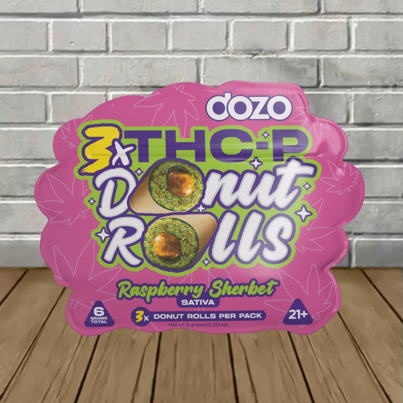 Dozo THCp Donut Rolls 3ct