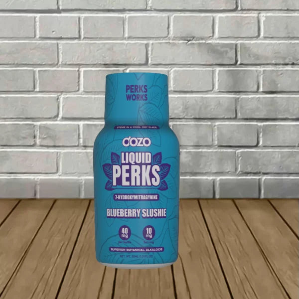 Dozo Liquid PERKS 7-Hydroxymitragynine Extract Shot Full Case (12ct)