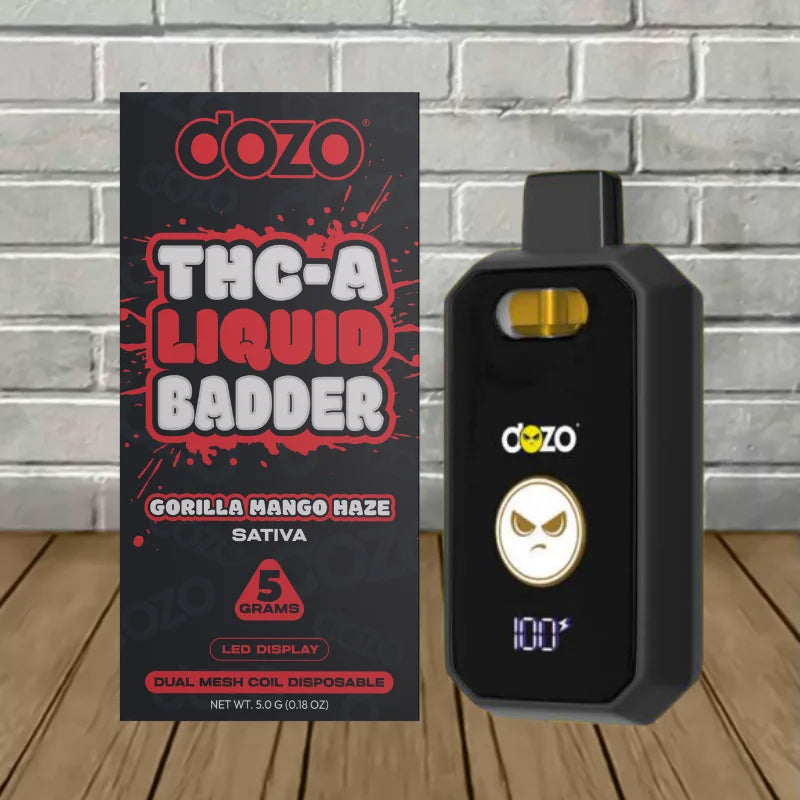 Dozo THCa Liquid Badder 5g Disposable Vape