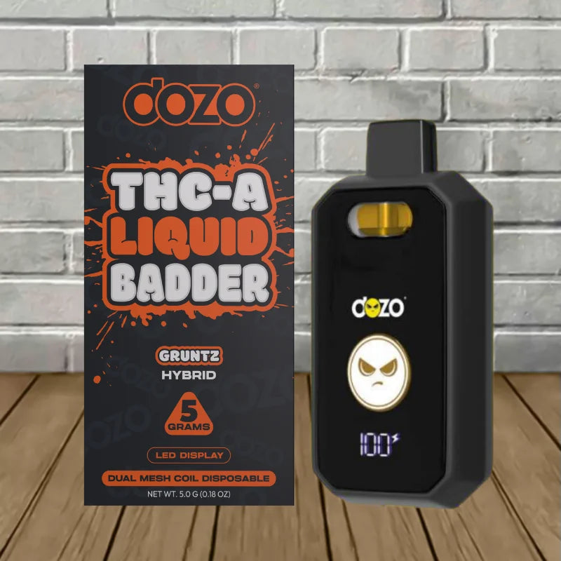 Dozo THCa Liquid Badder 5g Disposable Vape