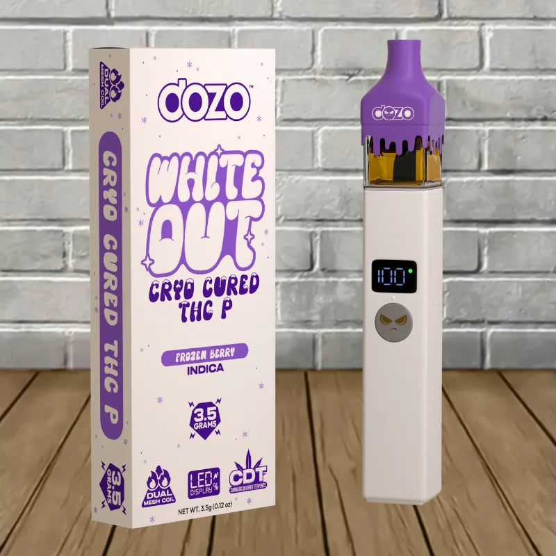 Dozo White Out Cryo Cured THCP Disposable 3.5g