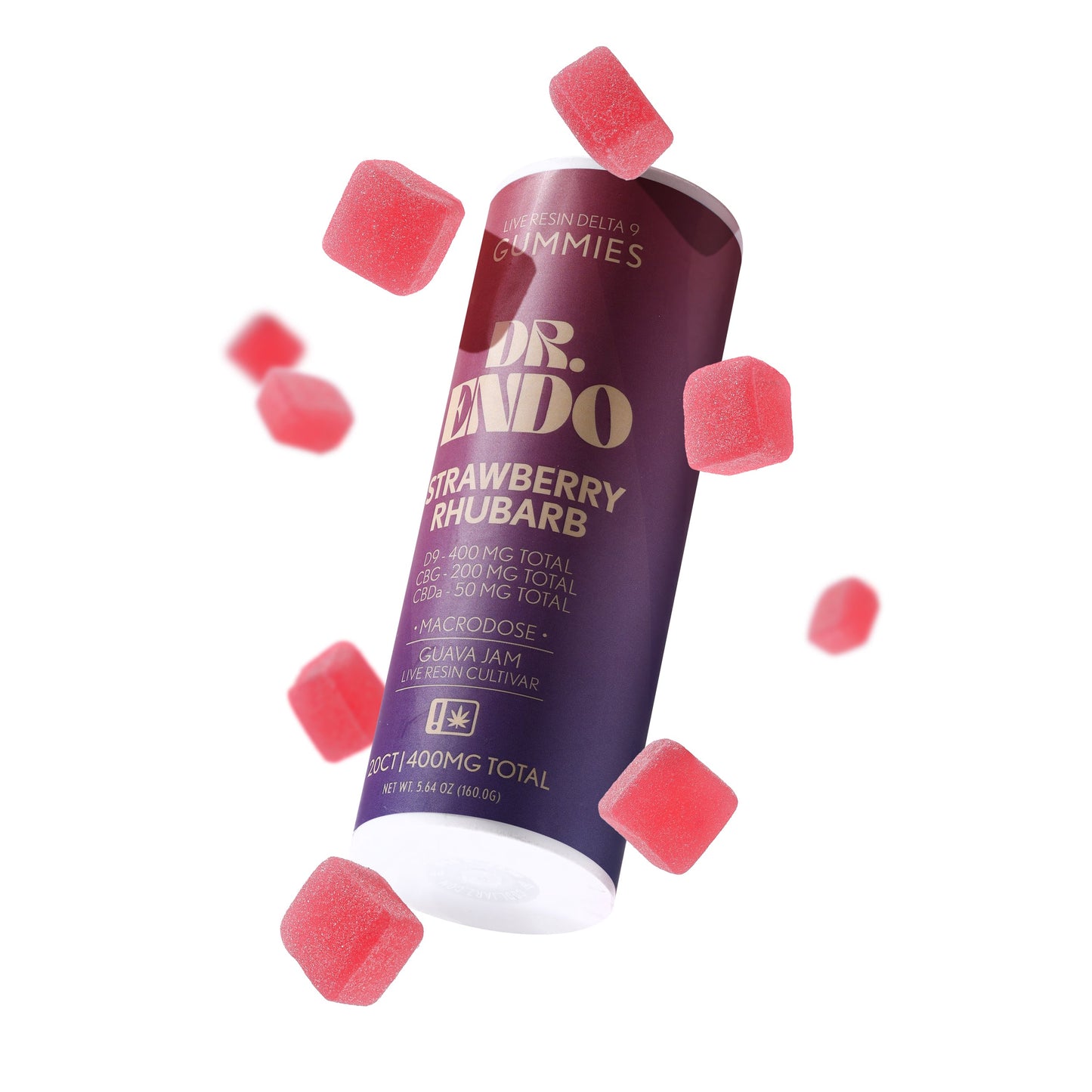 Secret Nature 20mg Strawberry Boost THC Gummies