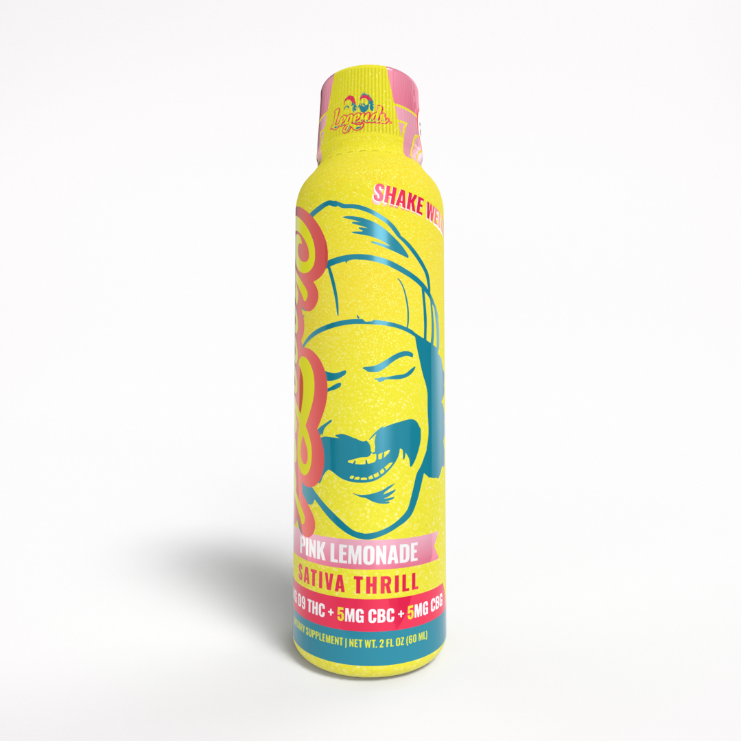 Legends Sativa Shot - Pink Lemonade (300 mg THC)