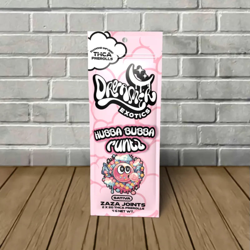 Dreamer Exotics THCa ZaZa Joints 4g