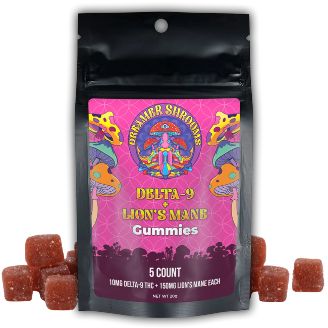 Delta 9 + Lion’s Mane Gummies