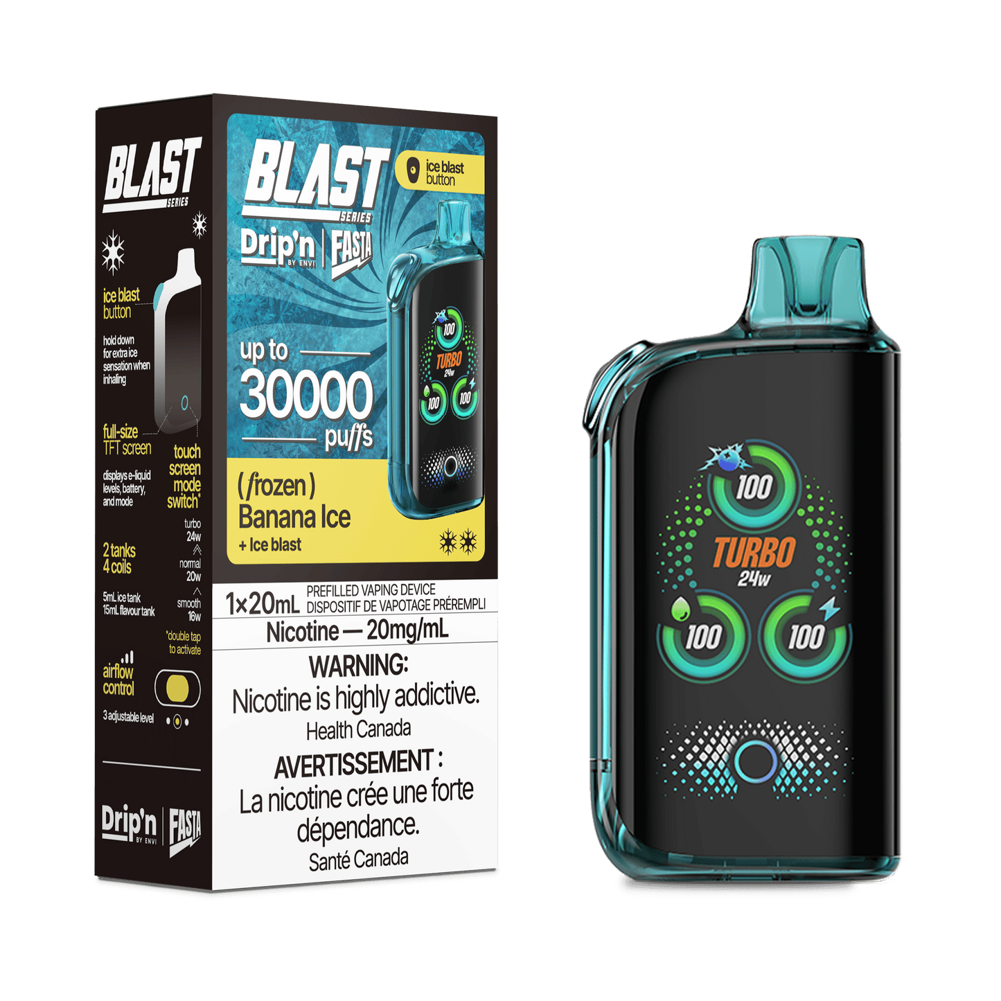 Drip'n × Fasta Blast 30K Puffs Disposable