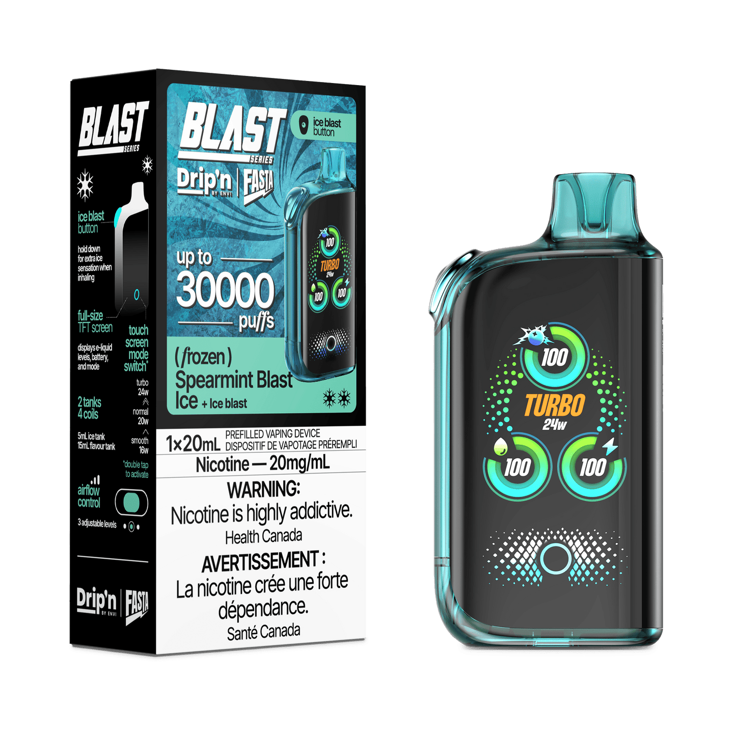 Drip'n × Fasta Blast 30K Puffs Disposable
