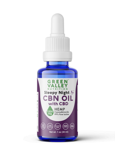 Sleepy Night™ CBN Oil Drops - 1200mg Best Sales Price - Tincture Oil