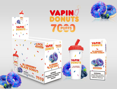 Vapin’ D Vapin Donuts - Cup - 7000 Puffs - Single Unit Best Sales Price - Disposables