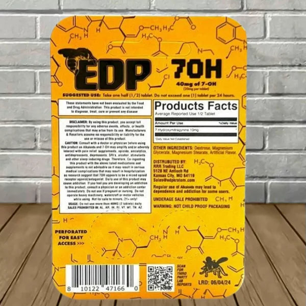 EDP 7OH Chewable Tablets 40mg