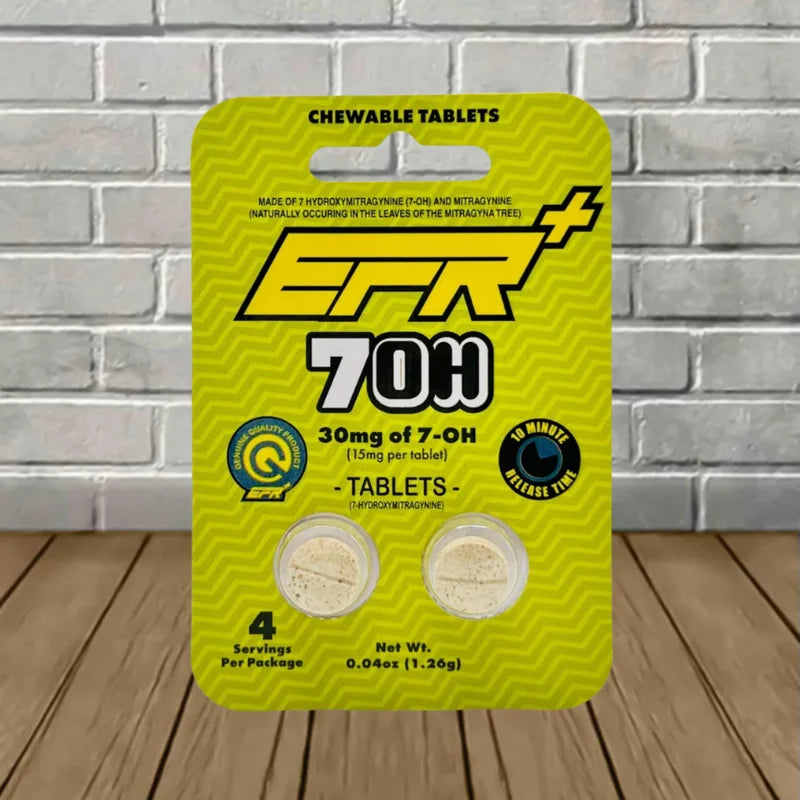 EFR+ 7OH Chewable Extract Tablets Full Case 12ct