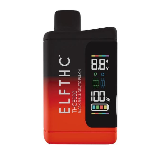 ELF THC 8000 Vanta Black Blend Disposable 8g