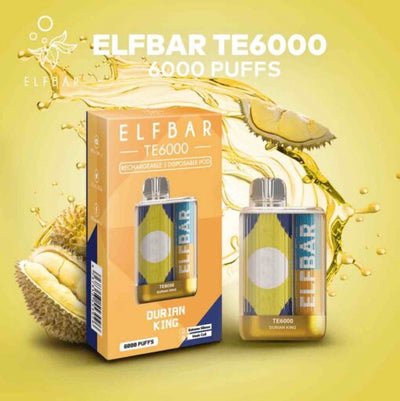 Durian King EB TE6000 6000 Puffs Best Sales Price - Disposables