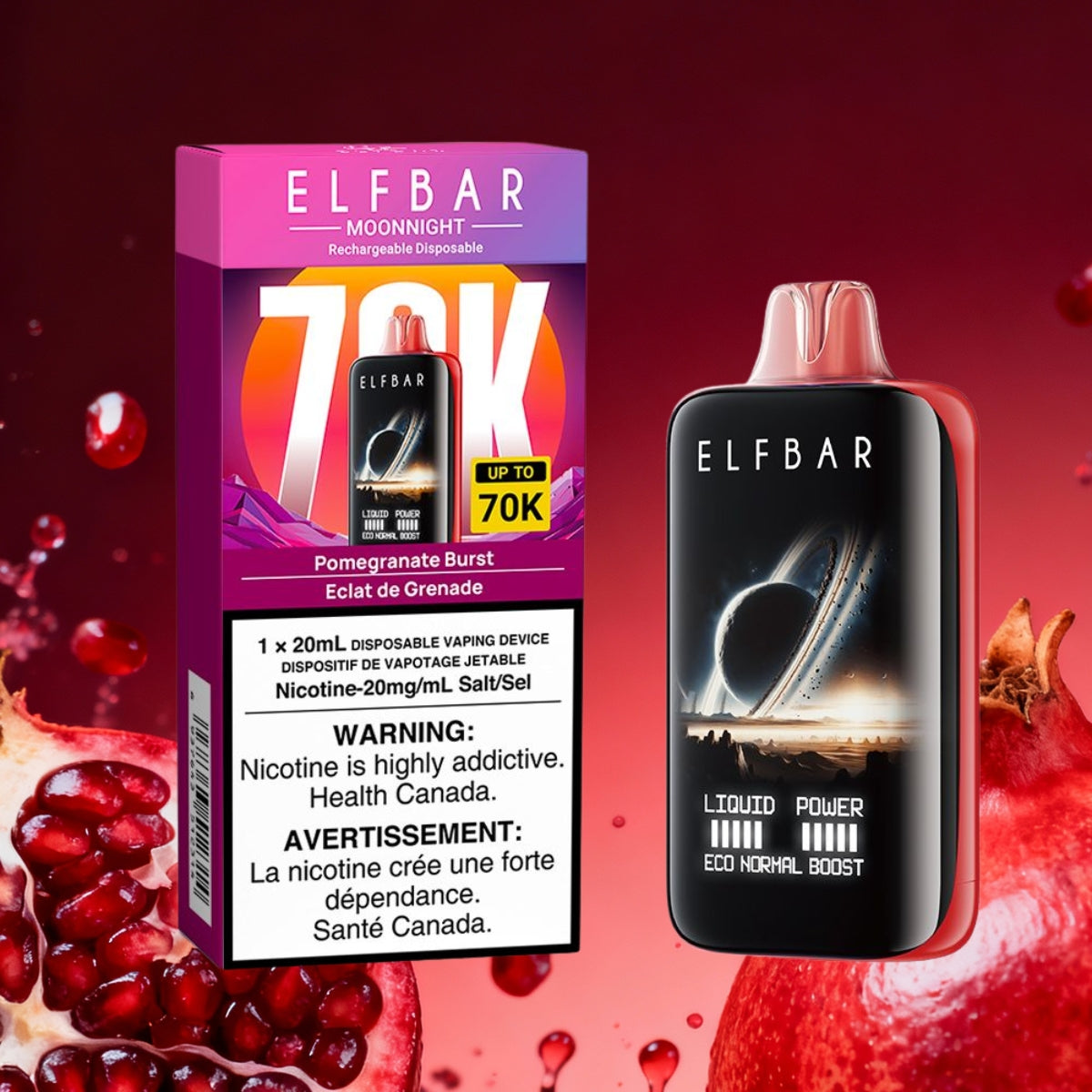 ELFBAR MoonNight 70K Puffs Disposable Vape