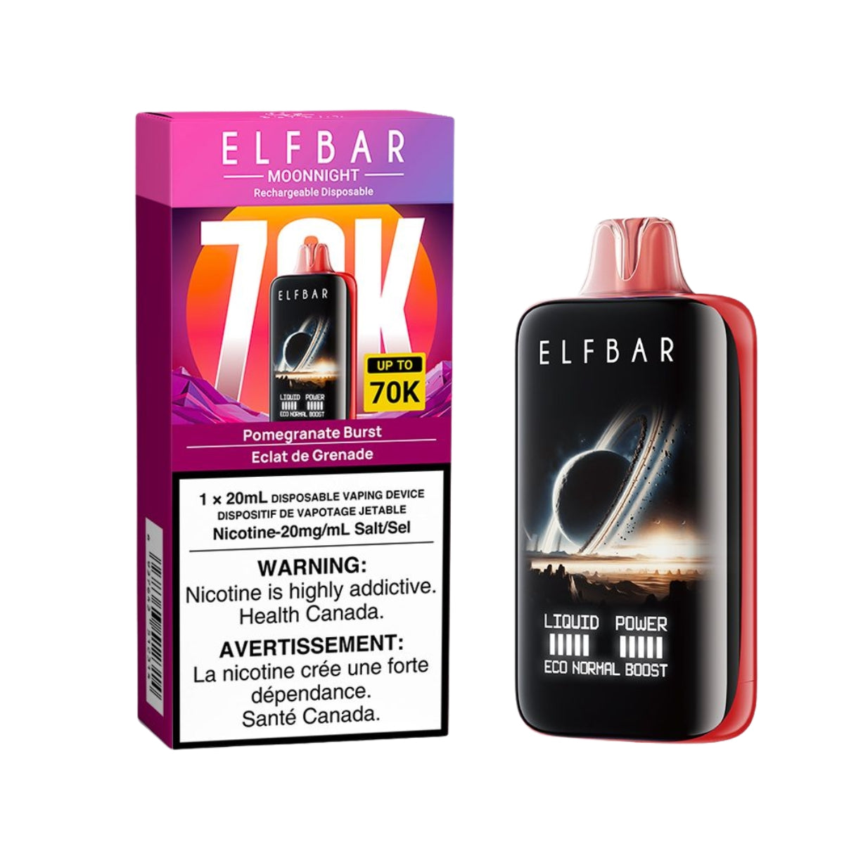 ELFBAR MoonNight 70K Puffs Disposable Vape