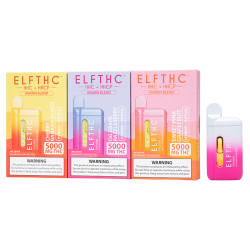 ELF THC Avarin Blend Disposables THC5000 5g Best Sales Price - Vape Pens