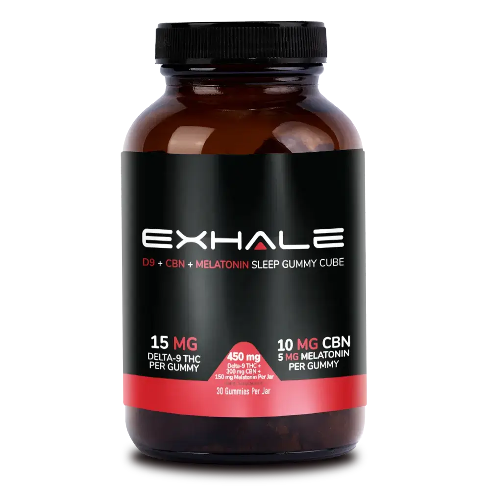 Exhale D9 + CBN Sleep Gummies
