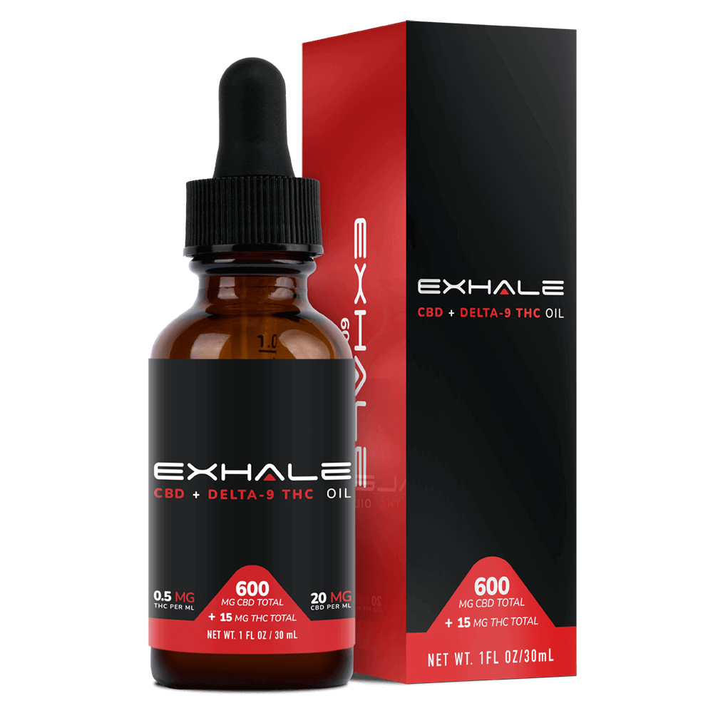 Exhale Delta 9 Oil [CBD+THC]