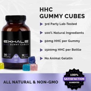 HHC Gummy Cubes