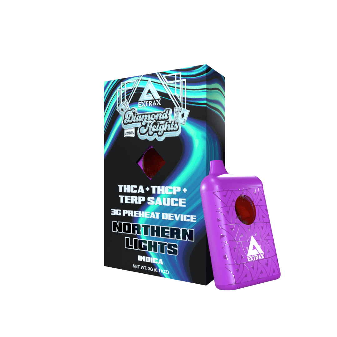 THCA + THC-P 3G Disposable – Diamond Heights – Delta Extrax