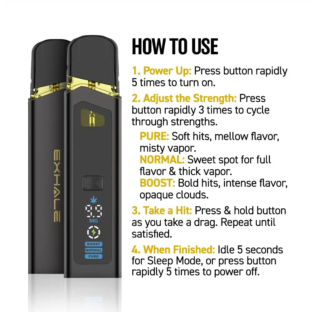 Exhale EX-4 Disposable Vape - 3G
