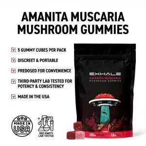 Amanita Mushroom Gummies 50mg